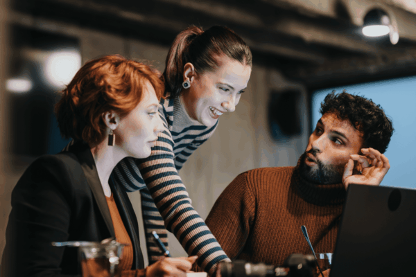 Growth-Focused Marketing - A team working on growth campaign